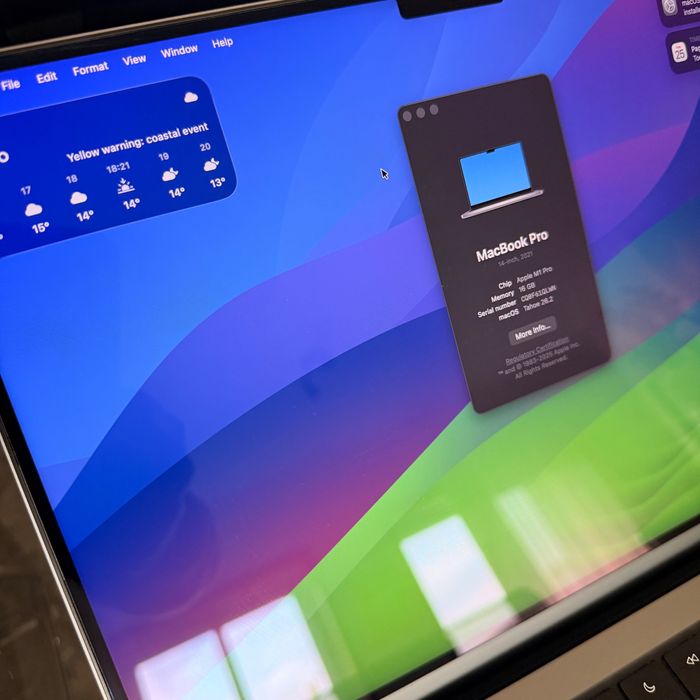 MacBook Pro 14” (2021) – M1 Pro | 16GB RAM | 1TB SSD | 88% Bateria