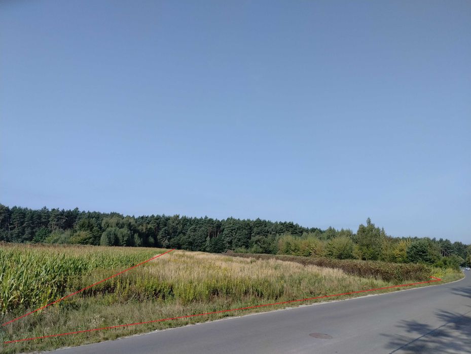 Teren inwestycyjny  7700 m2 , działka budowlana MPZP