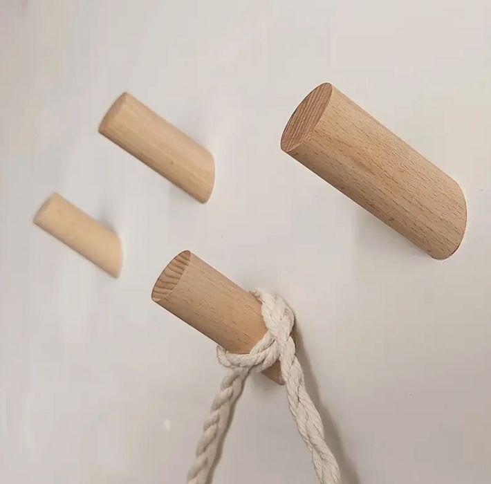 wieszaki drewniane 10 szt