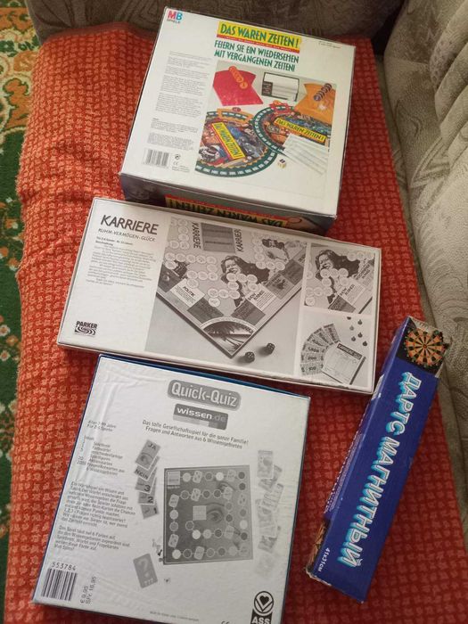 Настольные игры.