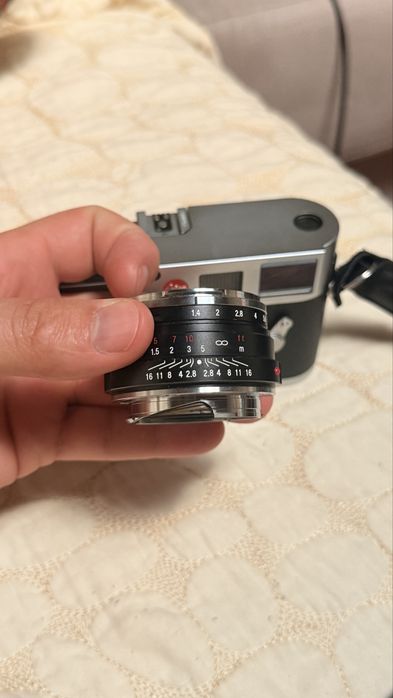 Lente M-mout (leica) VOIGTLANDER NOKTON classic 40mm 1.4 MC (multicoated)