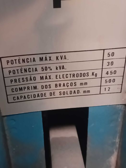Máquina de soldar por pontos 50 Kva