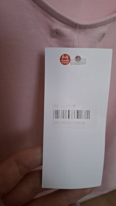 Nowe z metką różowe body
