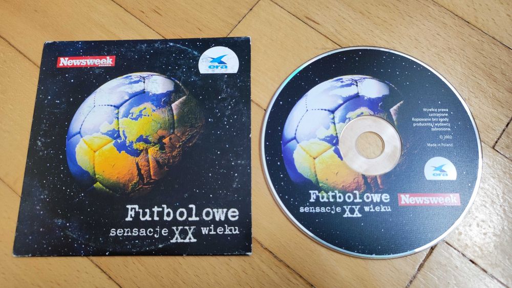 Płyta Futbolowe sensacje XX wieku