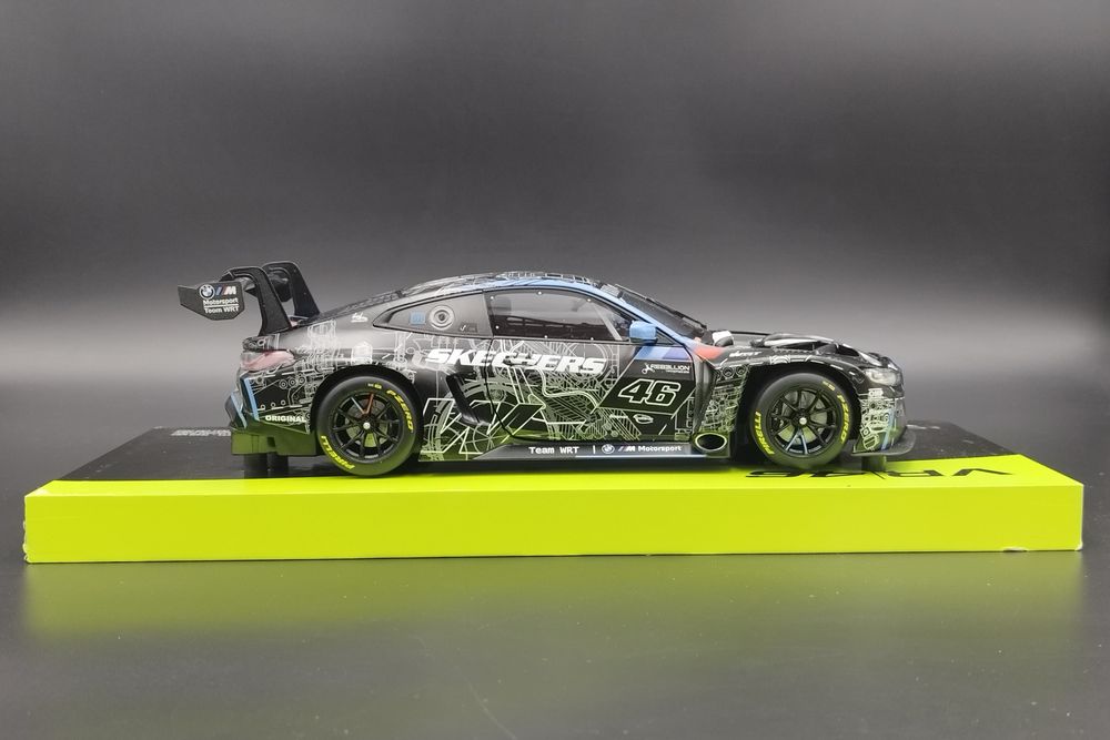 BMW M4 G82 GT3 N°46 Team WRT – Rossi Test Car 2023 – Minichamps 1/18 – Occasion