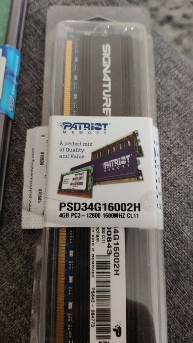 Pamięć RAM 8GB DDR3 GoodRAM Patriot 1600Mhz Pamięci RAM