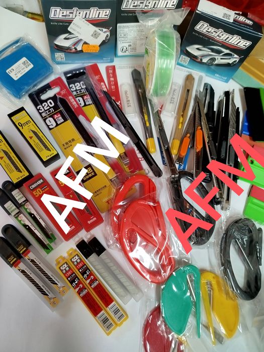 Вигонки поліуретанові для плівок , Ракелі , Інструмент для тонування