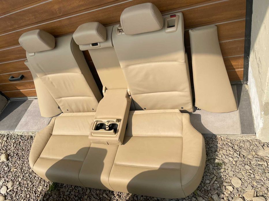 задні сидіння  BMW X3 F25 usa шкіра бежеві