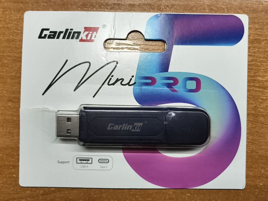 Carlinkit Mini 5 Pro Безпровідний CarPlay та Android Auto
