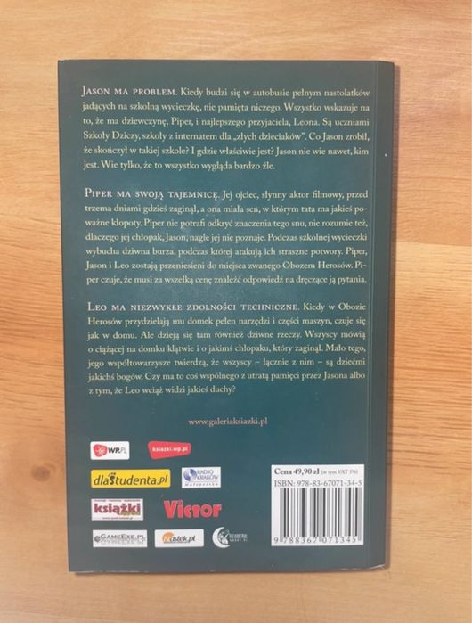 Zagubiony Heros - Rick Riordan