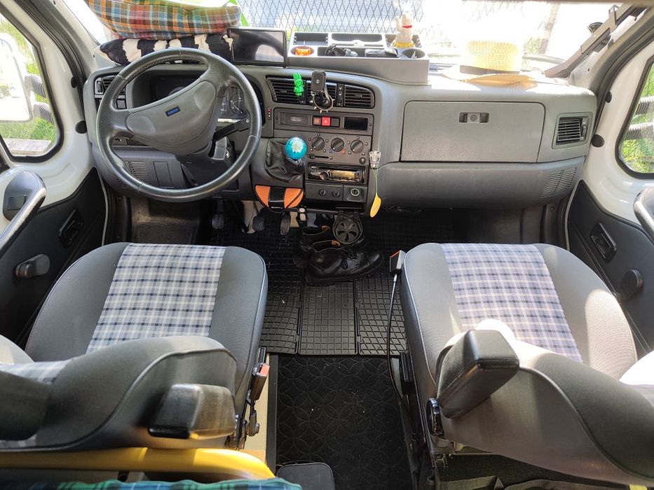 Fiat Ducato-Hymer kamper, doinwestowany