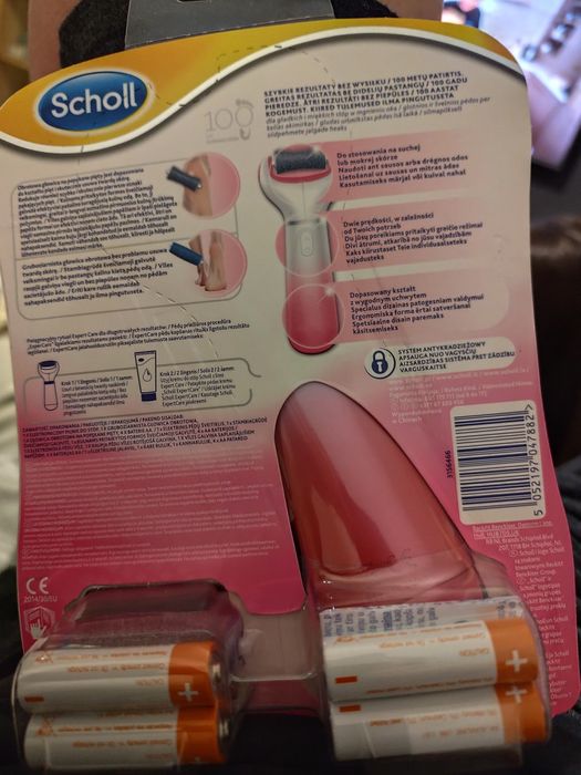 Scholl pilnik elektryczny z dodatkową głowicą