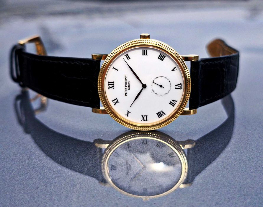 Patek Philippe Calatrava 33mm Gold 18k Original Złoty zegarek