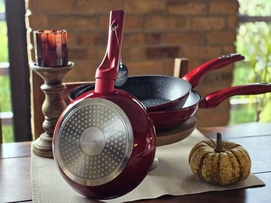 Zestaw Patelni ceramiczno Marmurowych