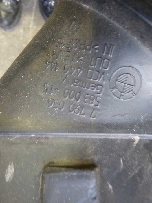 Rura Kierownica Powietrza Wlot Dolot BMW 5 E60 E61 3.0D DIESEL