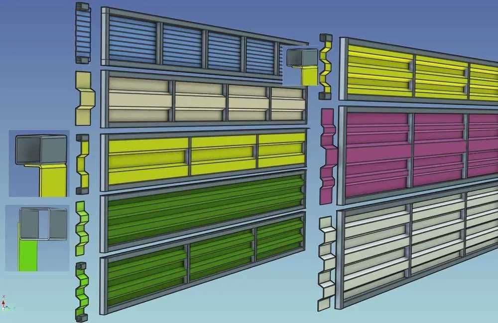 Transport Gratis 0zł burty do przyczep boki D35 D732 D47 D50 blacha trapez HL