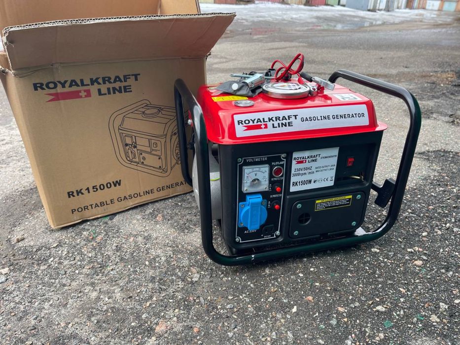 Генератор RoyalKraft Line 1500W