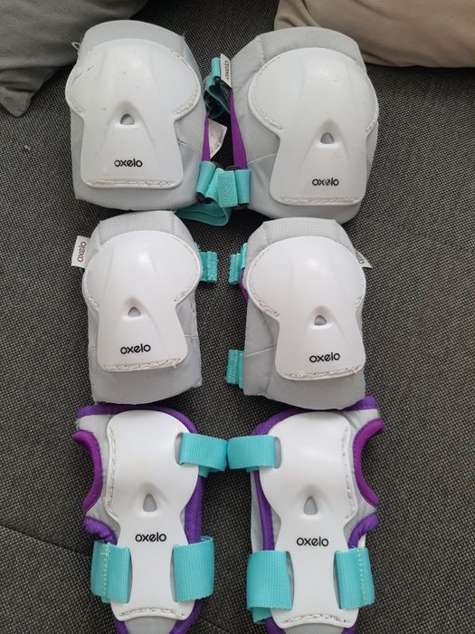 Ochraniacze Oxelo XS, 25-50 kg, 6-10 lat