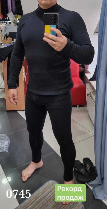 Комплект чоловічої зимової термобілизни Туреччина +10 до -20