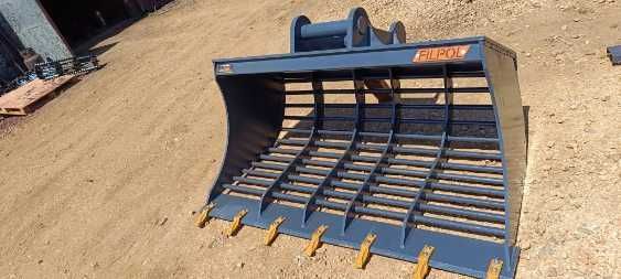 Łyżka ażurowa łycha przesiewowa do koparki koparko ładowarki DOWÓZ