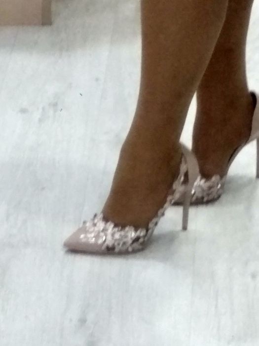 Свадебные, вечернее платье и туфли