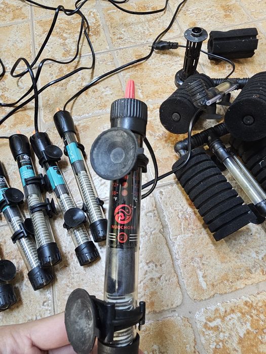 6 aquecedores de aquário 100 W