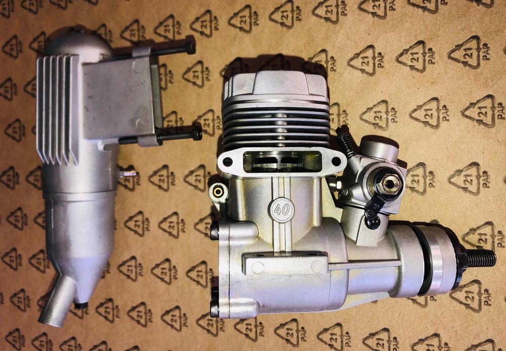 Motor glow OS 40fx avião rc aeromodelismo