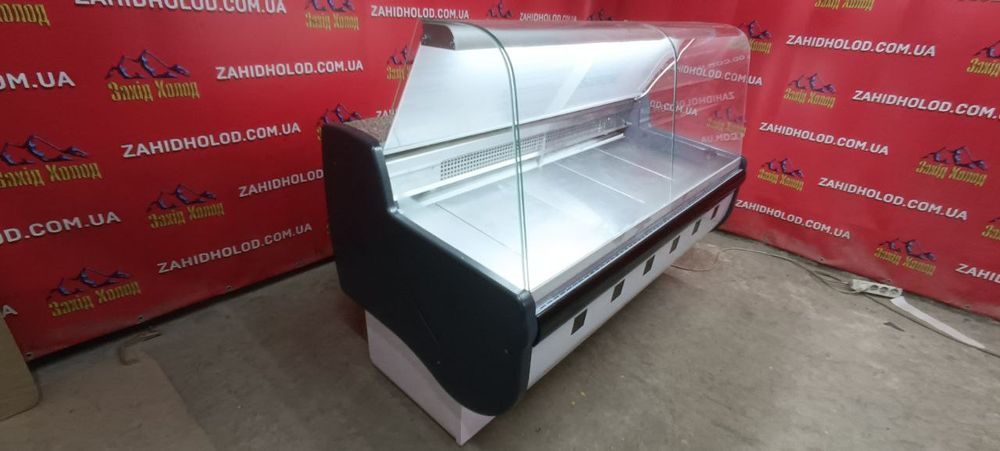 Холодильна вітрина ларь холодильник. Шафа -вітрина для магазину