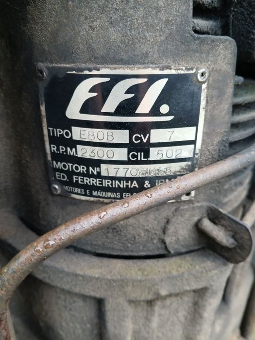 Motor a gasóleo ffi de 7 cv