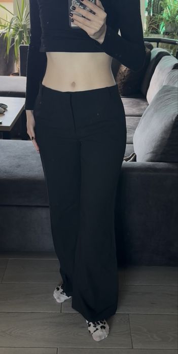 Чорні брюки зара zara