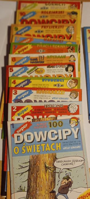 Kolekcja "Super Dowcipy " 22szt. 1995/97