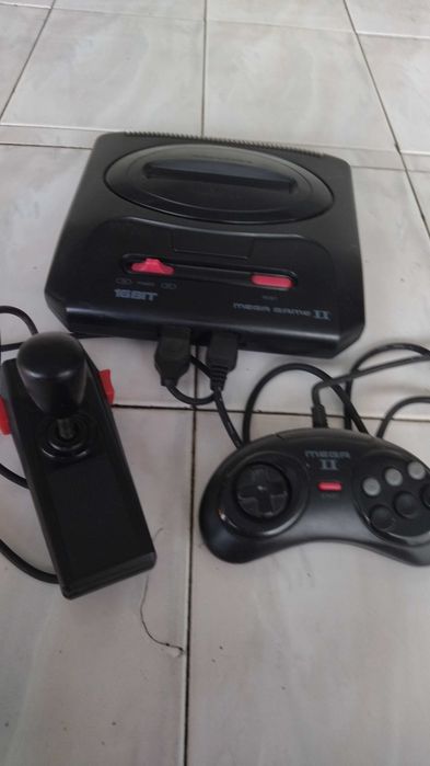 Sega Mega Game II - 16 Bits com 2 comandos