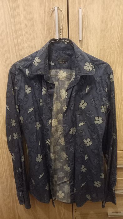 Camisa Azul Bershka