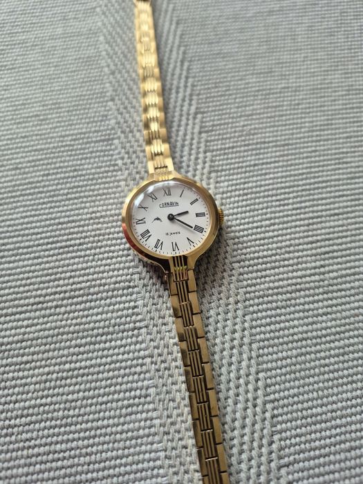 Śliczny zegarek damski mechaniczny Cornavin