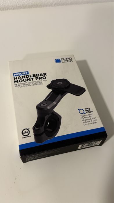 Quad Lock Handlebar Mount PRO Mota — Como Novo