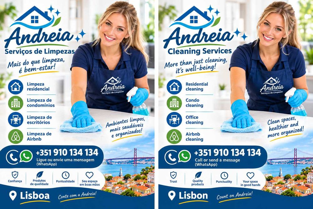 Limpezas/Cleanning Andreia