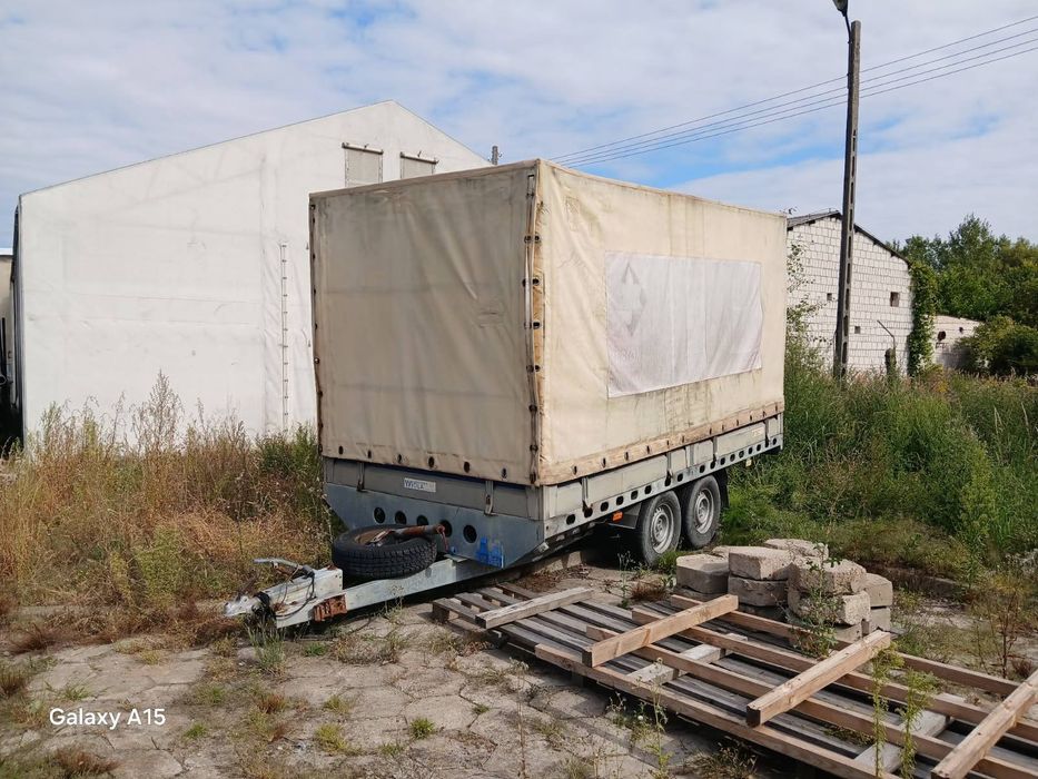 Przyczepa Wiola 3500dmc 4x2x2, rok 2012