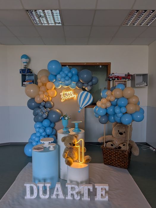 Decoração festas aniversário baby shower, chá revelação batizado