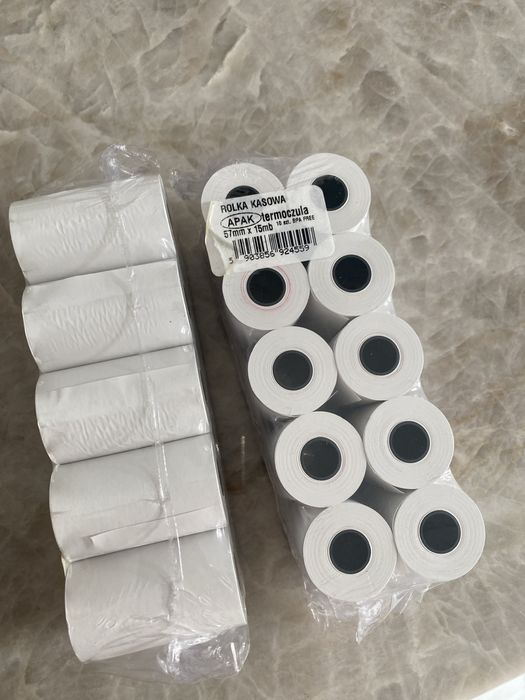 Rolka kasowa - termoczuła 57mmx15mb BPA free
