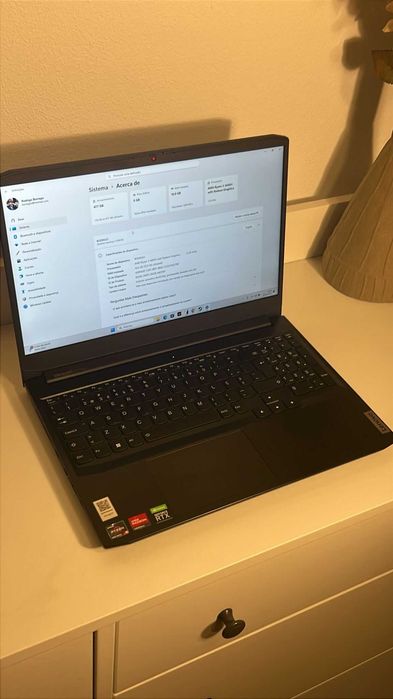 Portátil Lenovo Ideapad Gaming 3 15ACH6-319 15.6”
