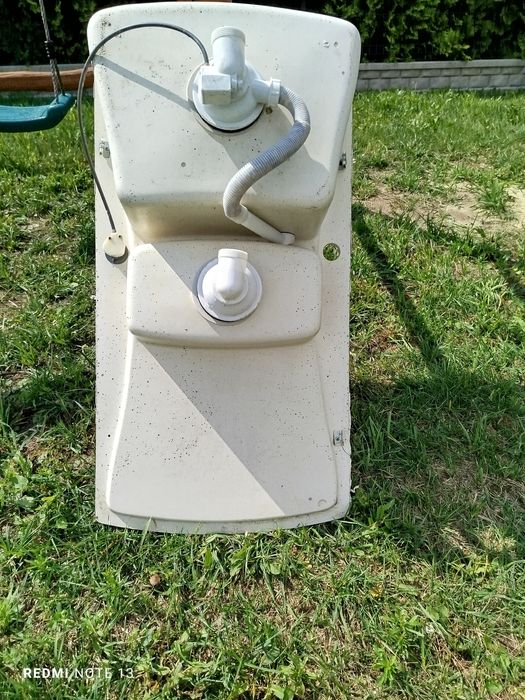 Zlew granitowy dwukomorowy