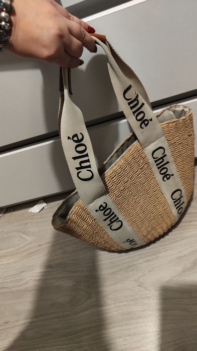 Torebka z napisem,  koszyk