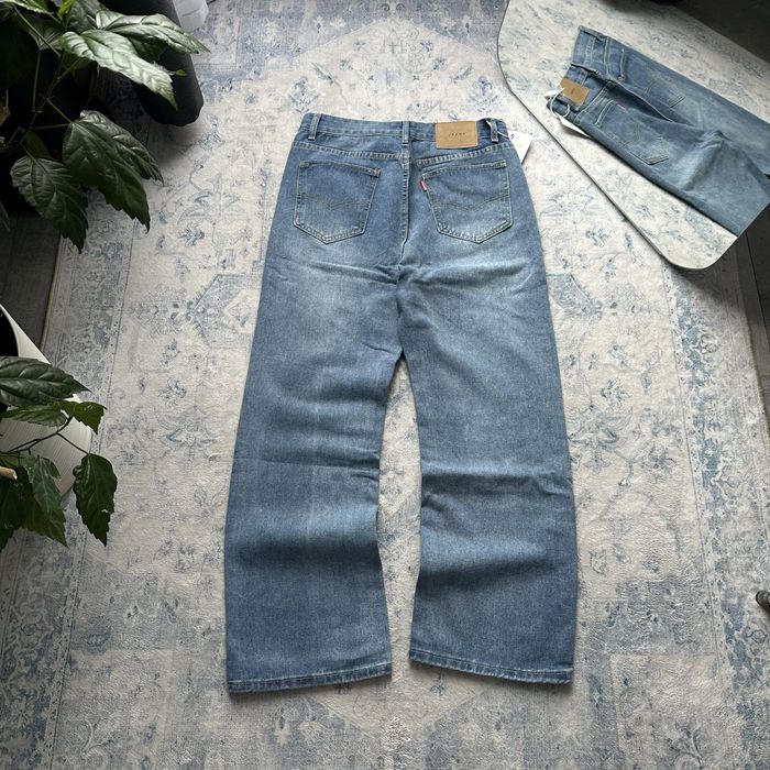 Bootcut blue washed jeans сині джинси кльош буткат прямі baggy y2k opium levis 512голубые flared буткат прямые клеш стрейт straight