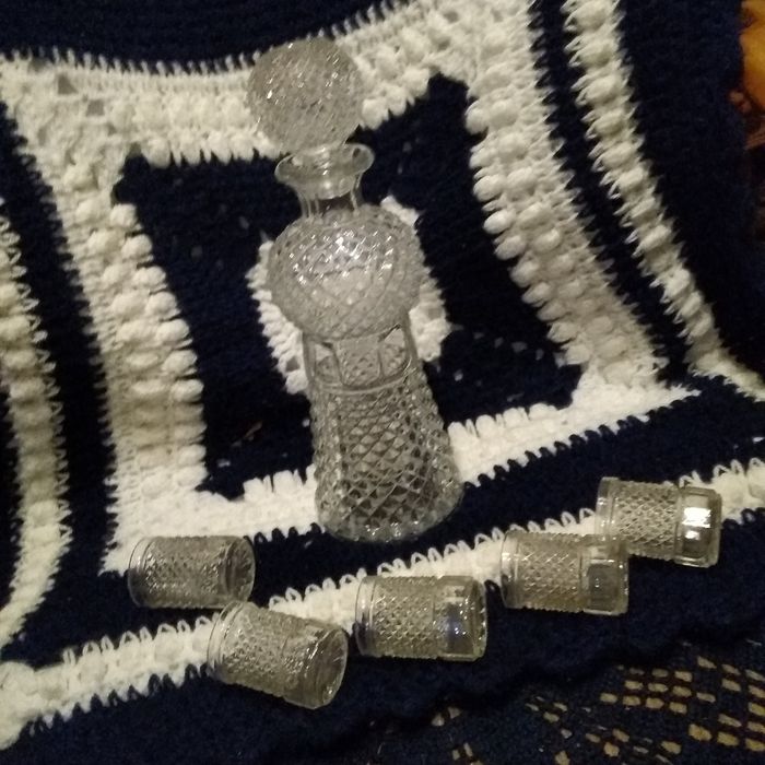 Kpl szklo karafka plus kieliszki