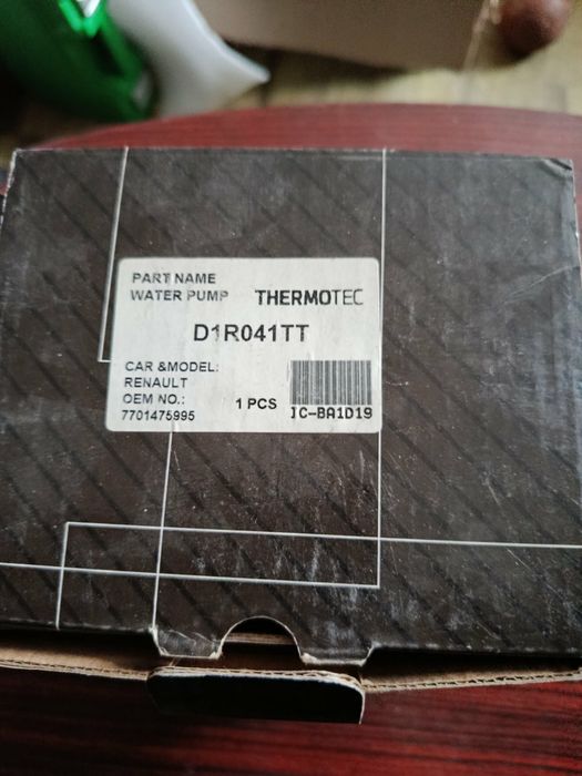 Помпа renault megan logan kango clio