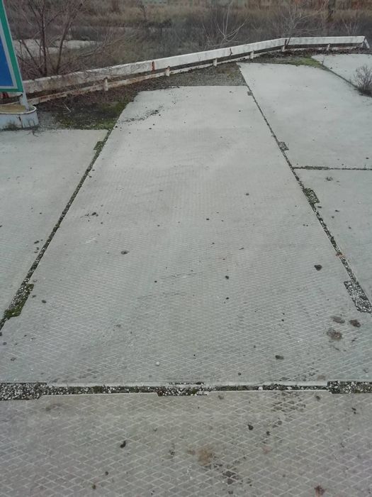 Плита дорожная р.6х2м, аэродромная б/у ПАГ-14 с насечкой .