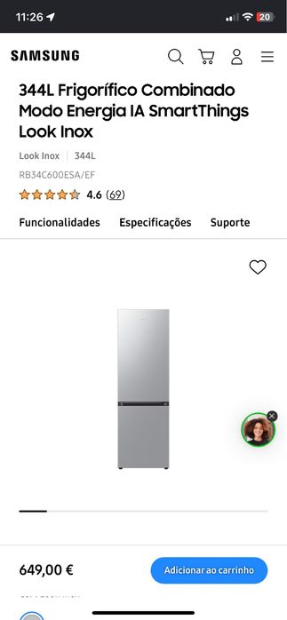 Frigorifico samsung