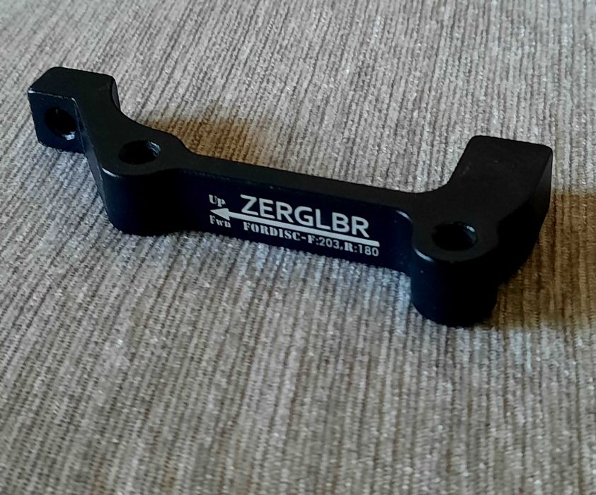 адаптер калипера дискового тормоза переходник 203-180 суппорт на раму