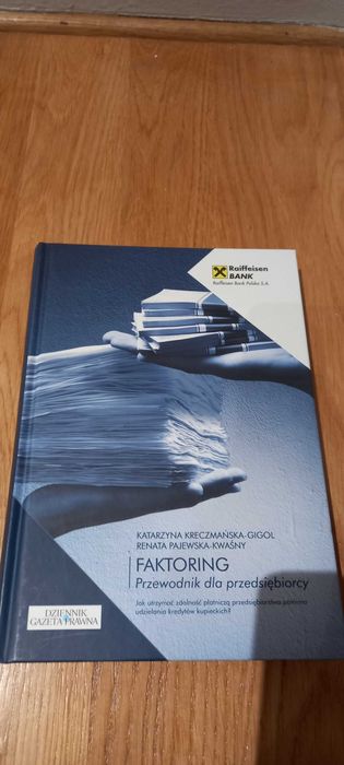 Książka FAKTORING Przewodnik dla Przedsiębiorcy  NOWA