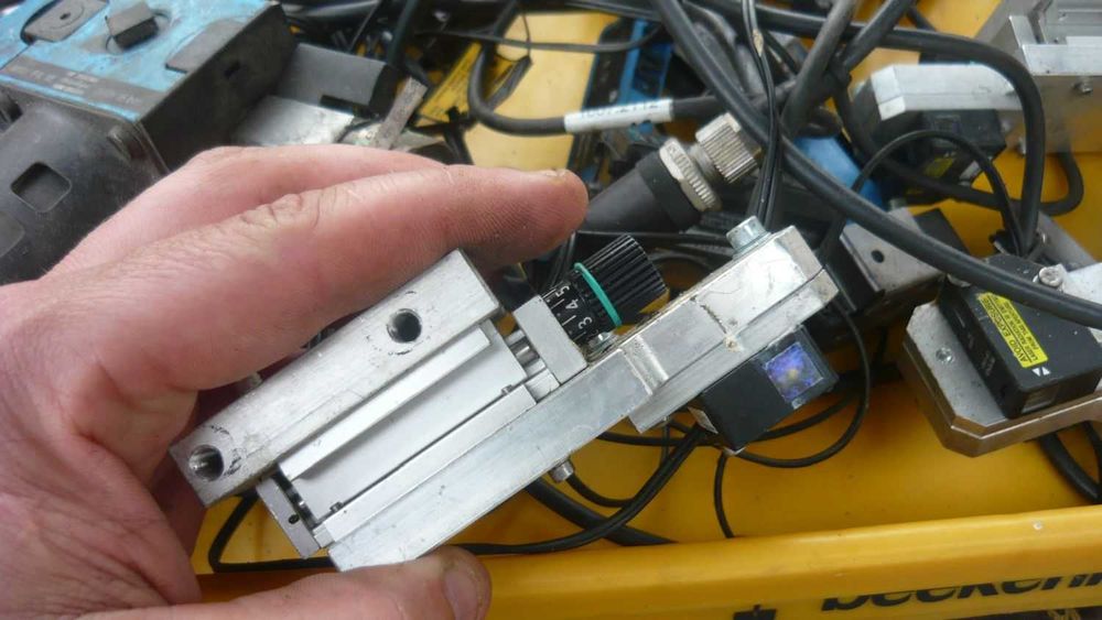 Wyspa Festo pneumatyczny Kompresor Automatyka Siemens Simatic Siłownik